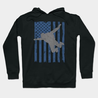 American Flag Skydiving Hoodie